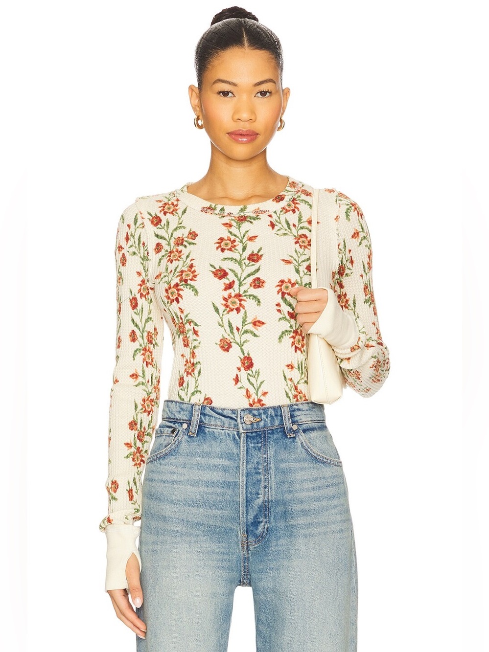 We the Free | Pretty Little Thermal | Sand Combo Folk Pattern | Small